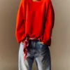 Pull Col Rond Oversize Cachemire