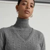 Pull Col V Femme Manches Longues