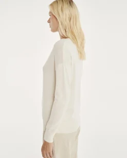 Pull Col V Femme Manches Longues
