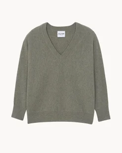 Pull Col V Liquette Cachemire, 2 Fils