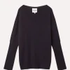 Pull Col V Manches Chauves Souris