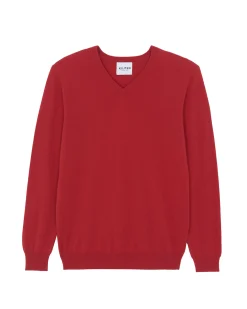 Pull Col V Manches Longues Basic