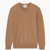 Pull Col V Manches Longues Basic