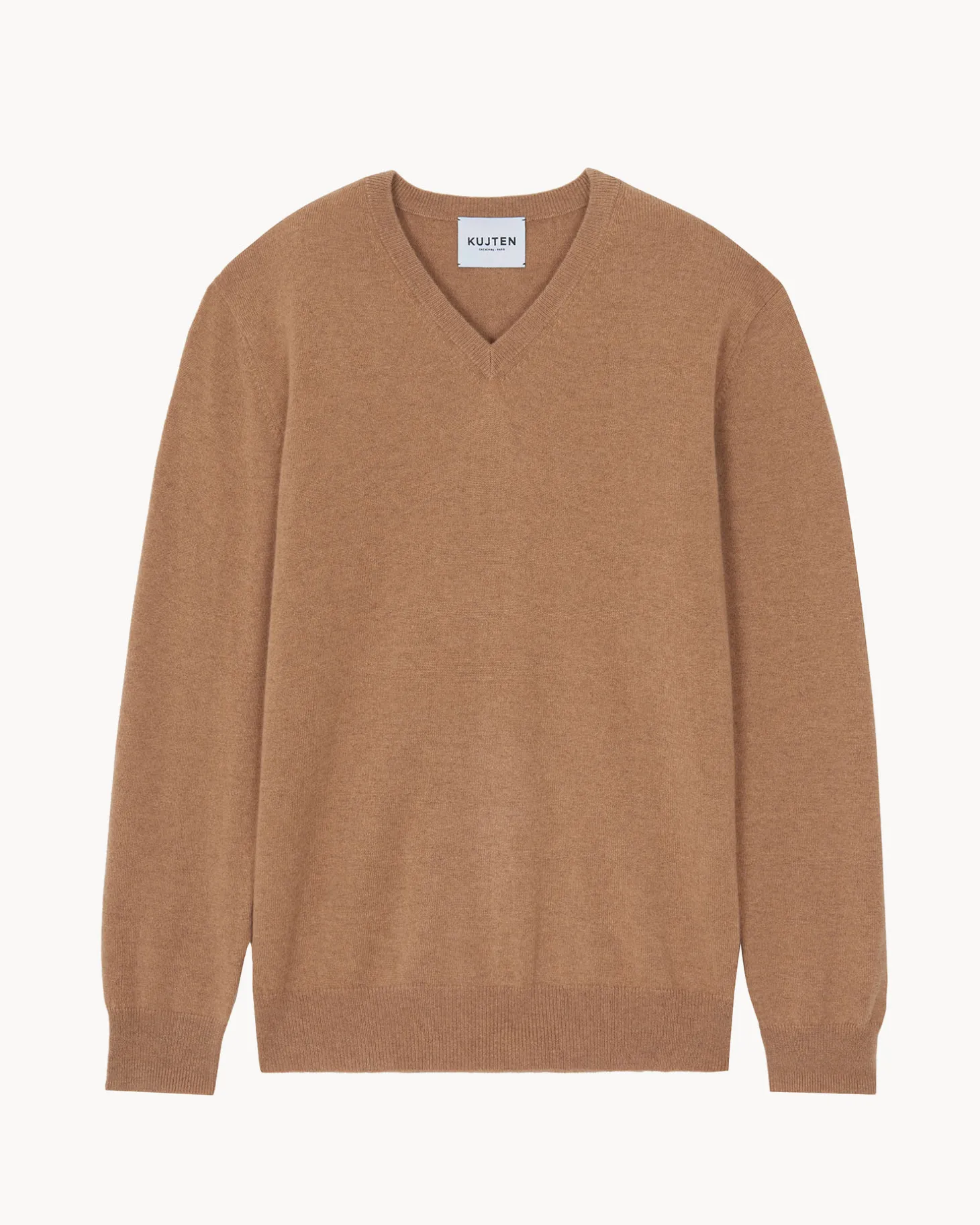 Pull Col V Manches Longues Basic
