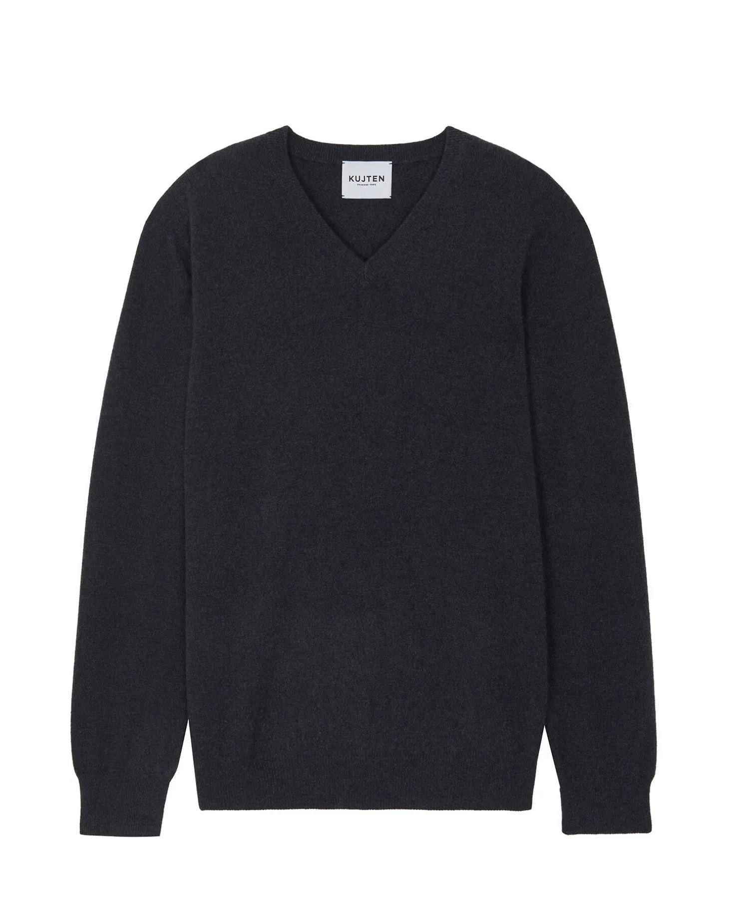 Pull Col V Manches Longues Basic
