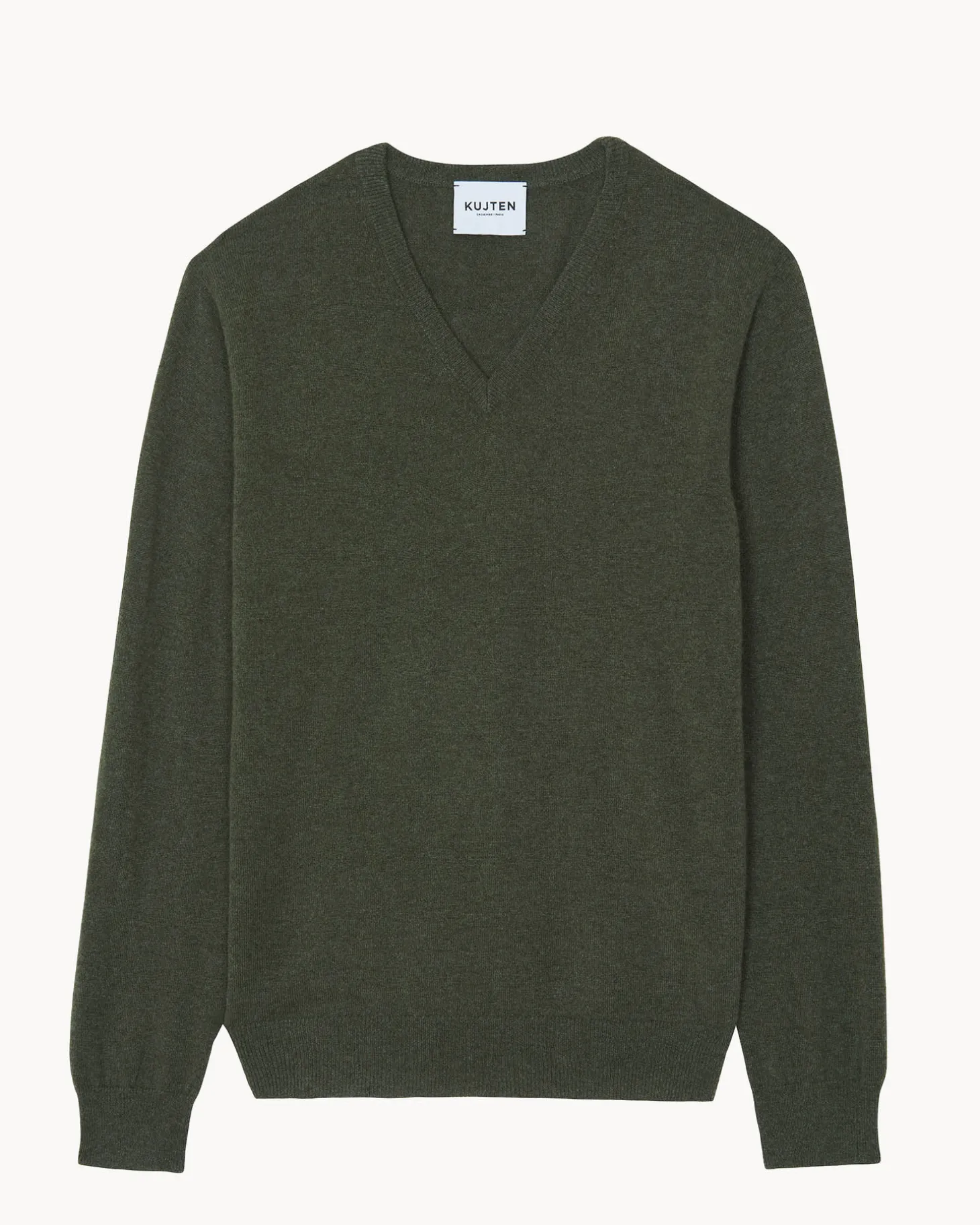 Pull Col V Manches Longues Basic