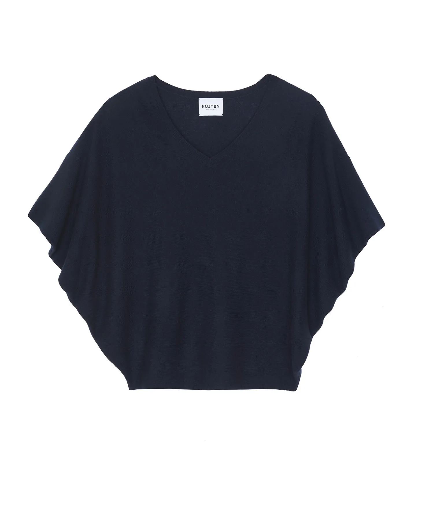 Pull Col V Oversize Sans Manches