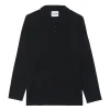 Pull Fin Col Polo Soie-Cachemire