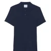 Pull Fin Col Polo Soie-Cachemire