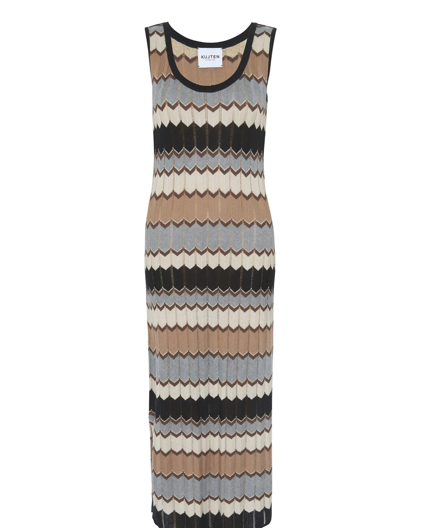 Robe Debardeur Longue Soie-Cachemire