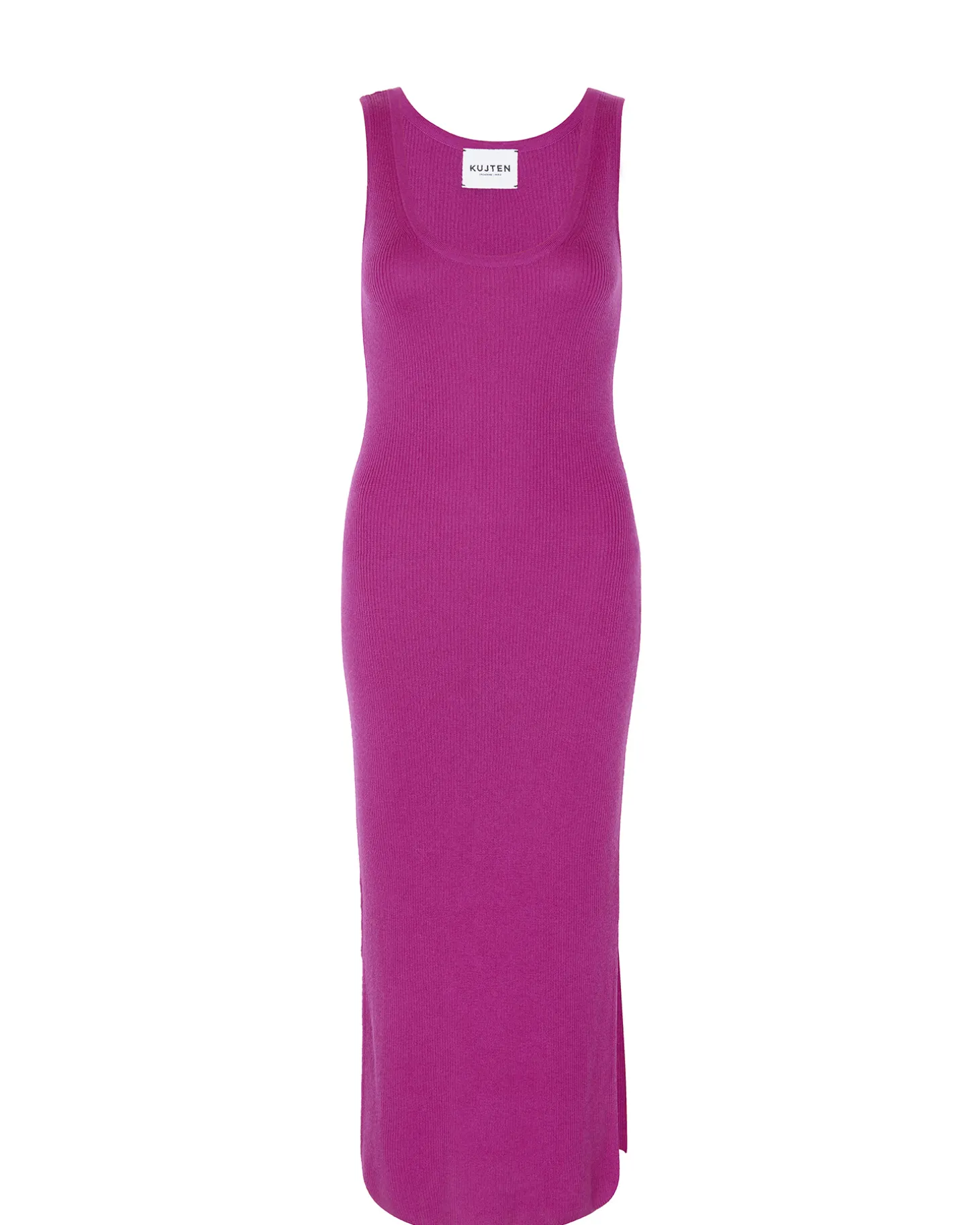 Robe Longue Debardeur Soie-Cachemire