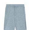Short Cachemire Homme Bandes Contrastees