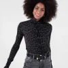 Tunique Cachemire Femme Motif Leopard