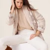 Veste Cachemire Col Chale A Franges, 4 Fils