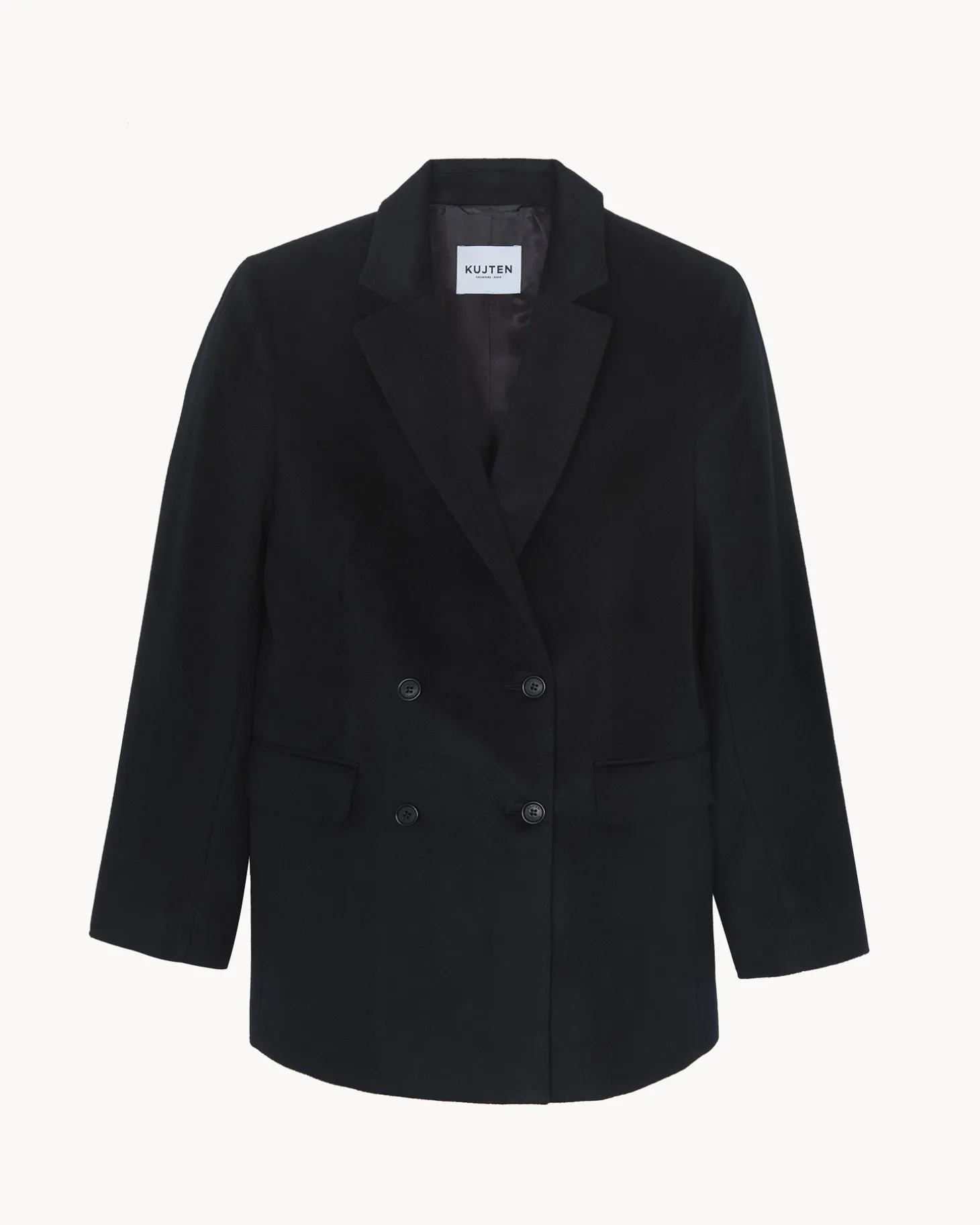 Veste Cachemire Femme Col Blazer