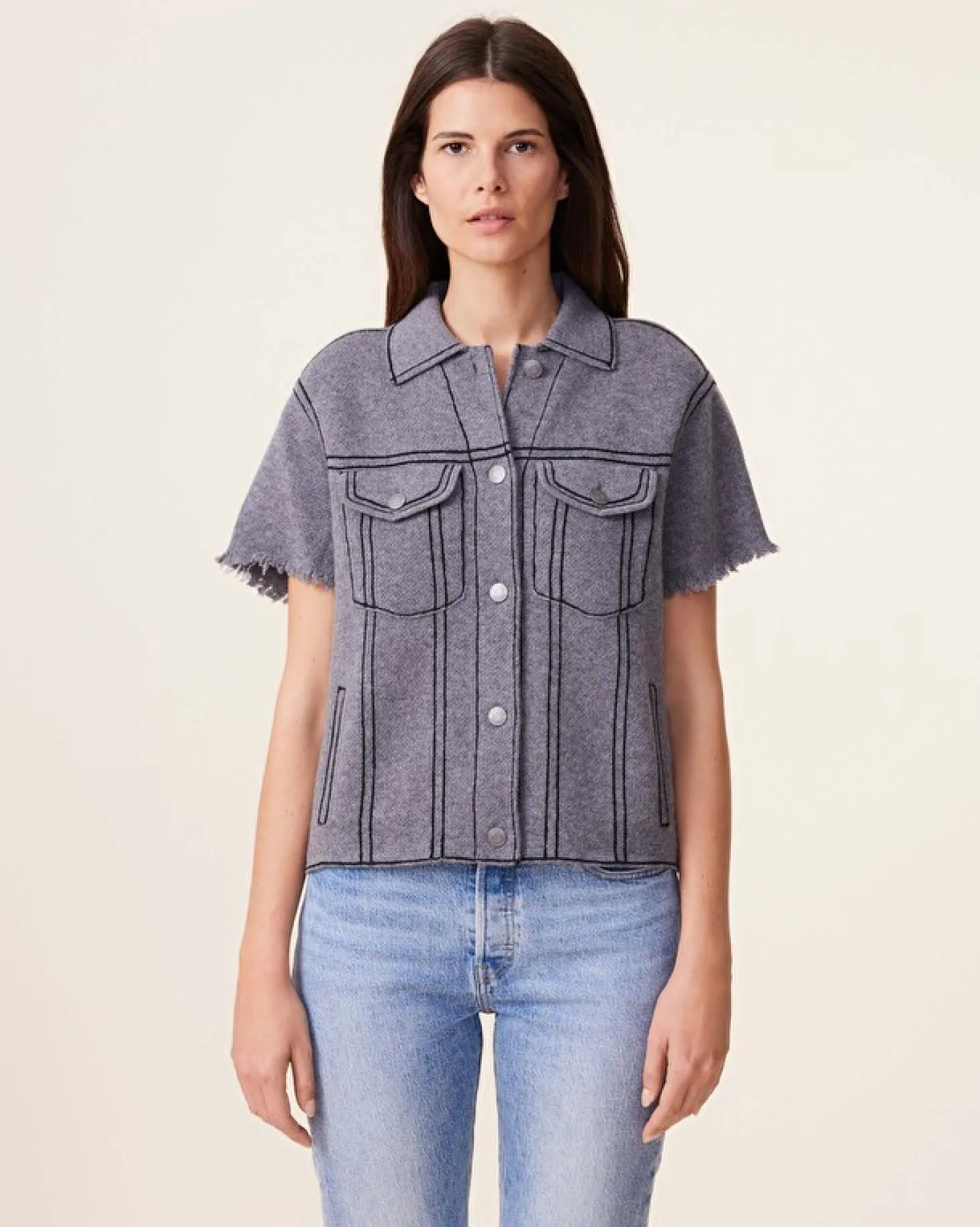Veste Cachemire Femme Courte